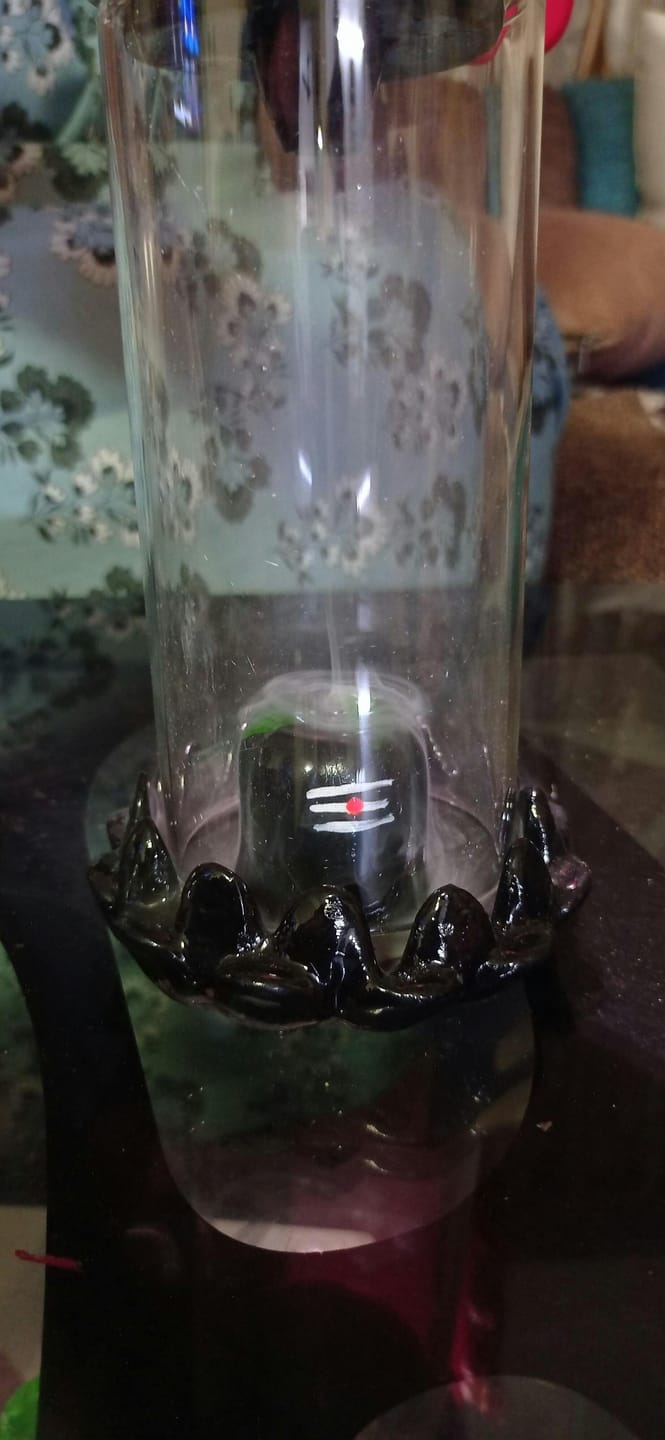Customer photo review of Shivling Smoke Fountain Incense Holder