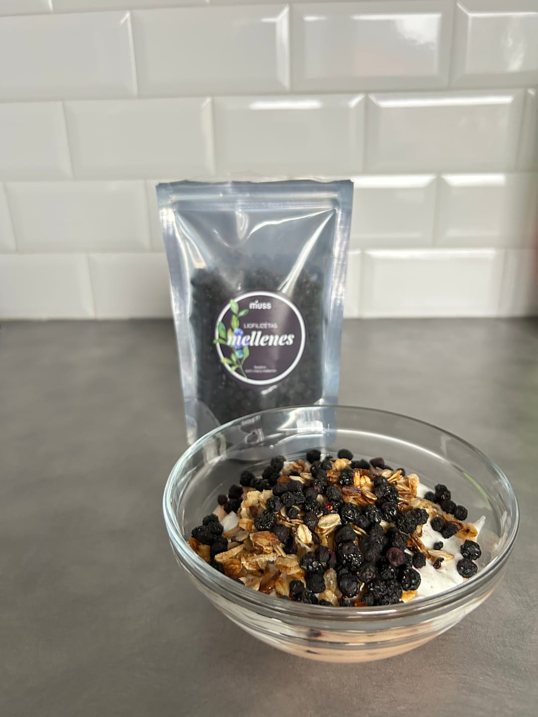 Customer photo review of Aukstumā Kaltētas Mellenes
