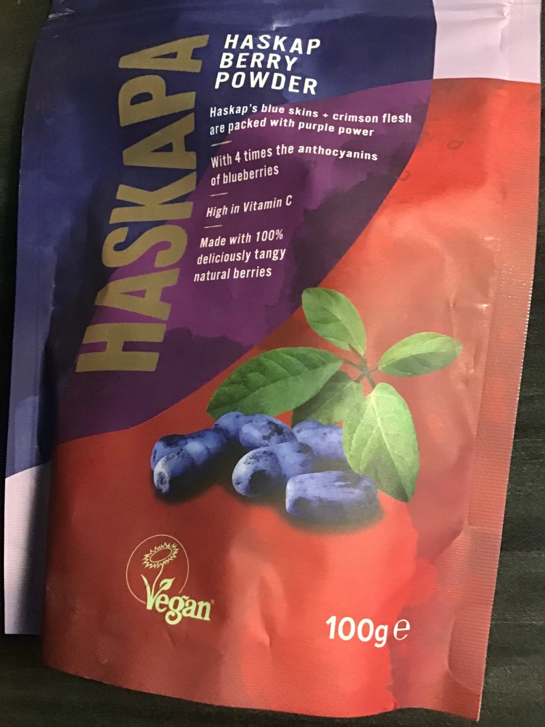 Customer photo review of Haskapa Superfood Berry Powder