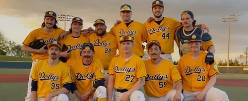 Customer photo review of Custom Pinstripe Baseball Jerseys Personalized Button-Down Shirts for Teams