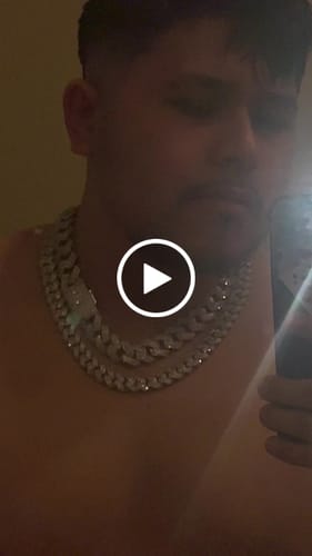 Customer video review of VVS Cuban Link Chain 14K Gold (ALL SIZES)