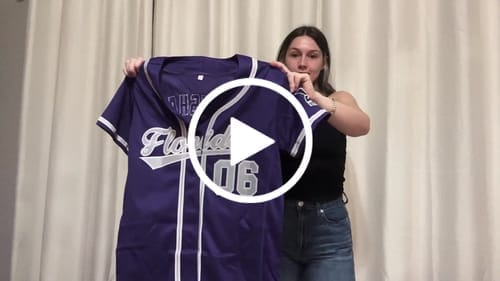 Customer photo review of Custom Black White-Old Gold Split Fashion Authentic Baseball Jersey