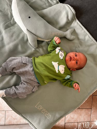 Customer photo review of Pack peluche ballena Susi invierno