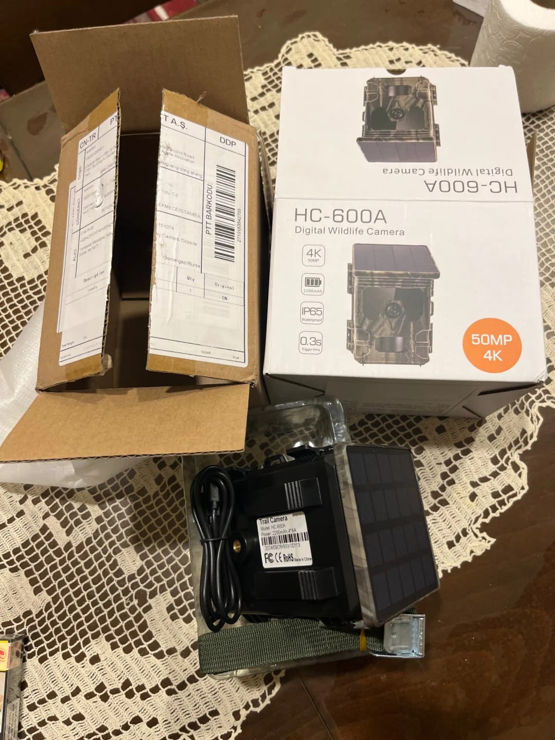 Customer photo review of Camera de Chasse Solaire