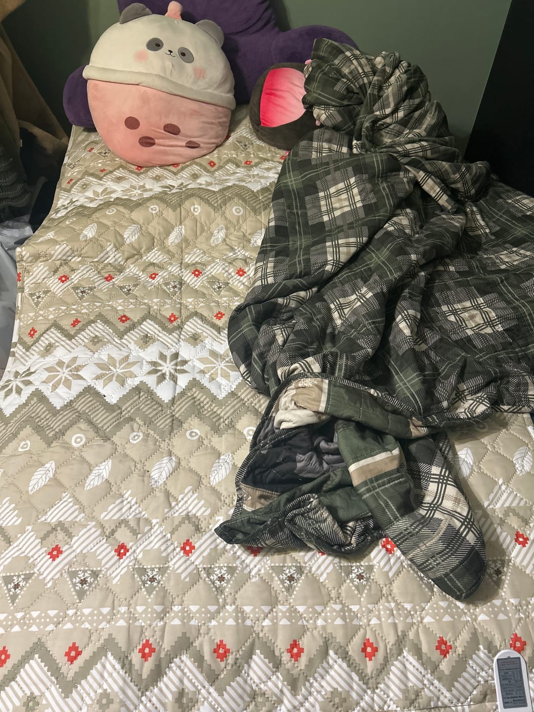 Customer photo review of Heated Mattress Pad