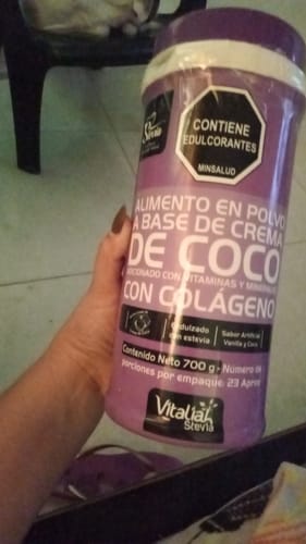 Customer photo review of Batido X 700g - Colágeno Hidrolizado sabor Vainilla-700 g