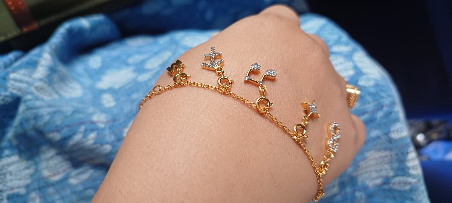 Customer photo review of Charms Bracelet