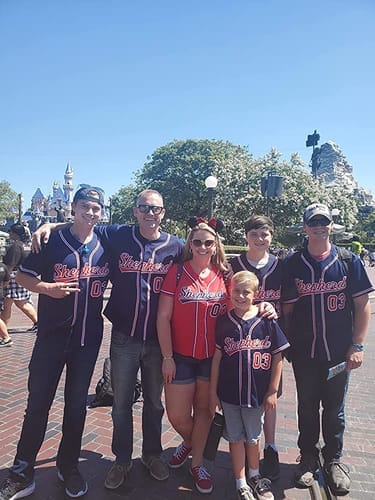 Customer photo review of Custom Black Yellow Classic Style Authentic Baseball Jersey