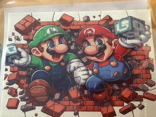 Customer photo review of Puzzel 24 delig voor sublimatie