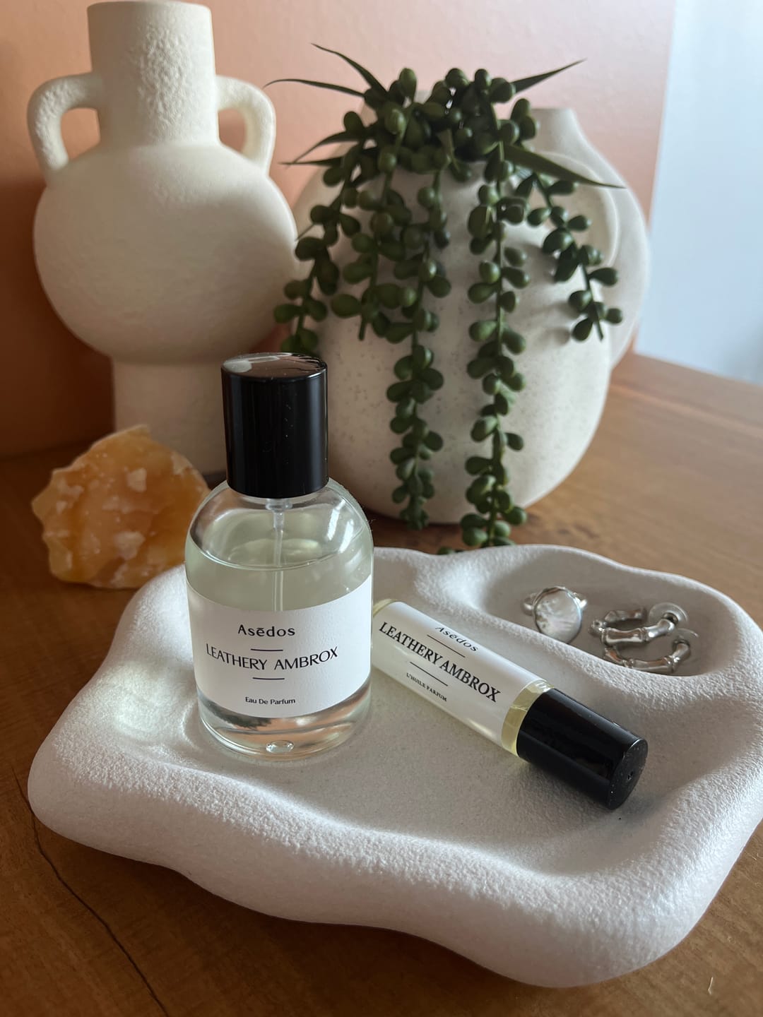 Customer photo review of LEATHERY AMBROX PERFUME OIL
