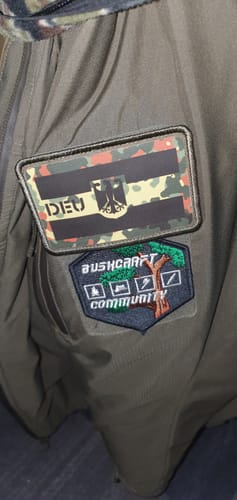 Customer photo review of Klettpatch 10 x 6.5cm - DEU mit Adler