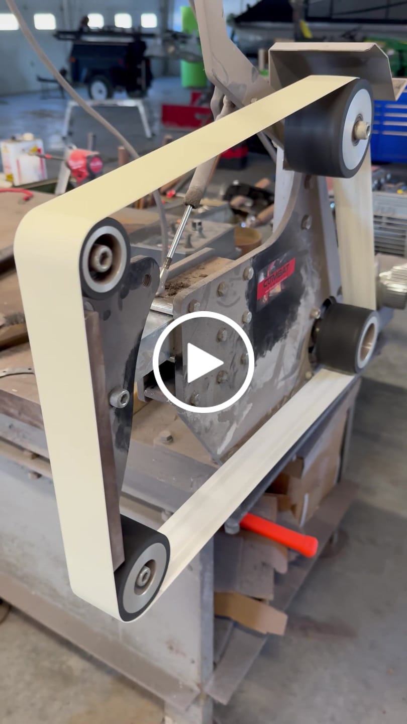 Customer video review of 2" x 72" Specialty Sanding Belts