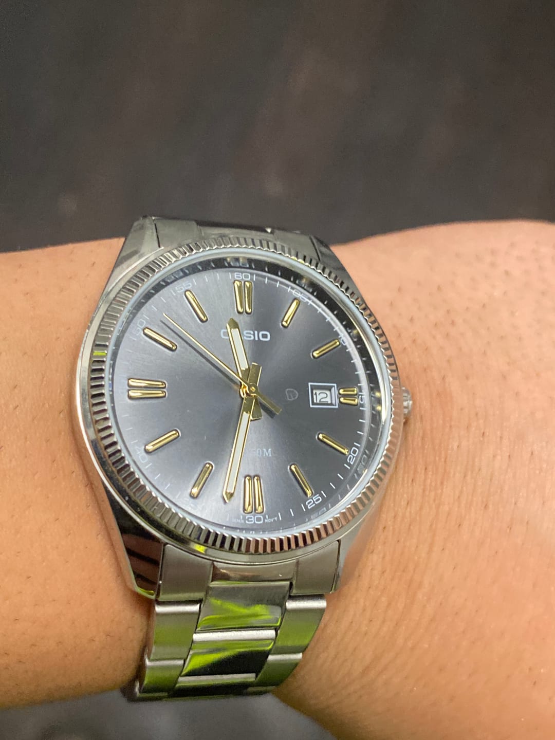 Customer photo review of Reloj Casio Análogo MTP-1302D-1A2 Negro 38,5mm