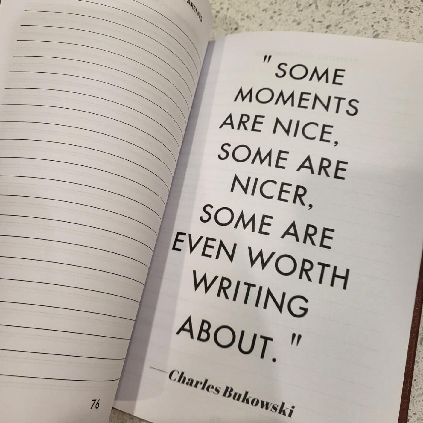 Customer photo review of Father's Memories Guided Journal *FLASH SALE*