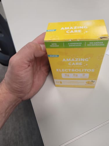 Customer photo review of Pack 4x Electrolitos Mix Sabores (48 sticks)