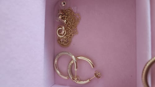Customer photo review of COLLAR TOGETHER BAÑO DE ORO