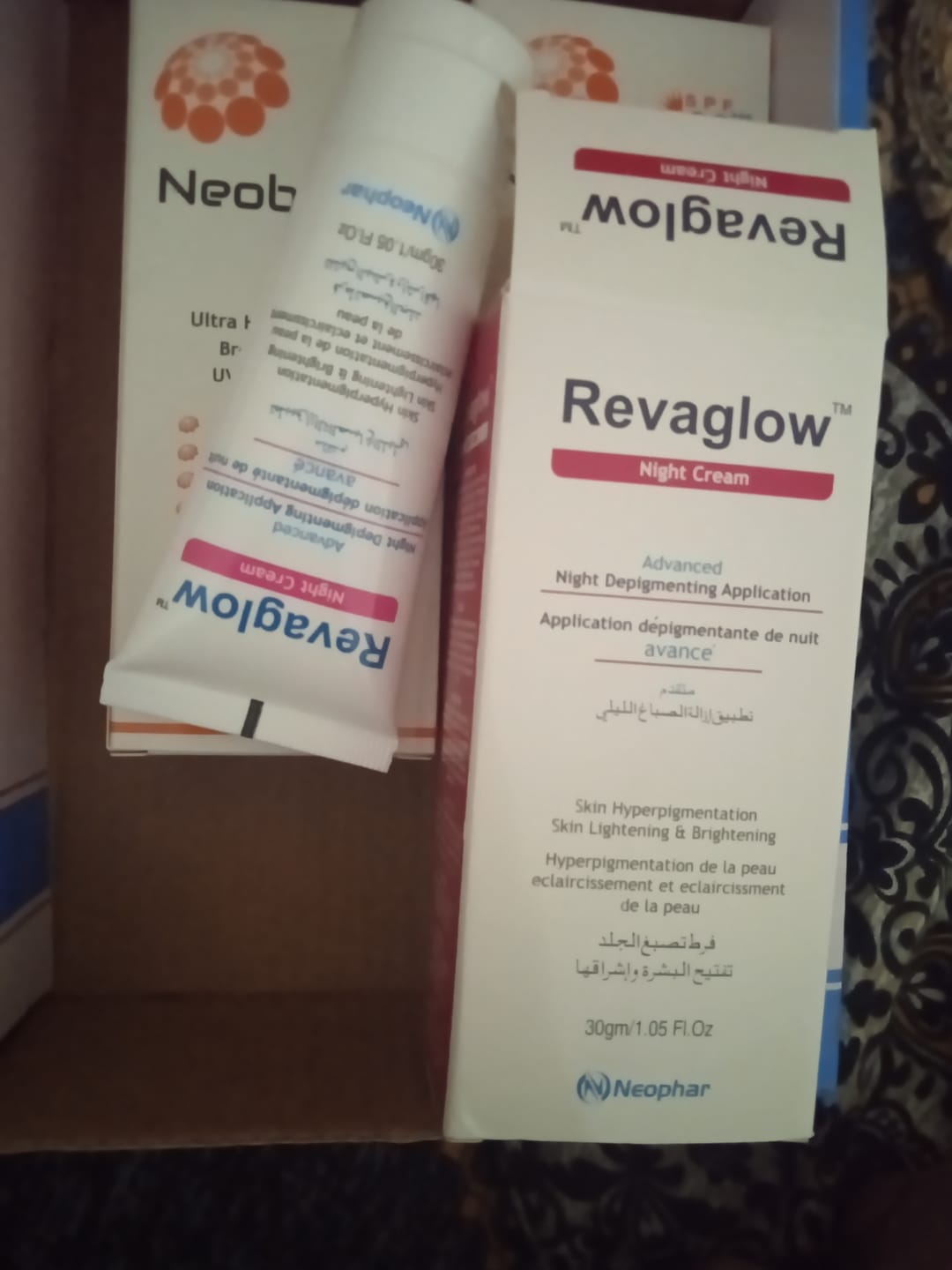 Customer photo review of Revaglow Night Cream