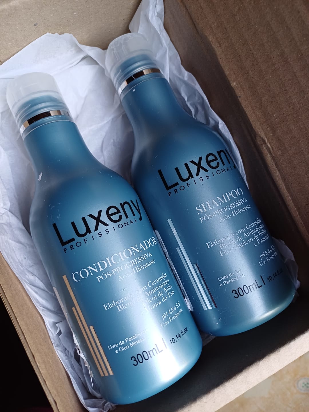 Customer photo review of Shampoo Post-Alisado 300 ml