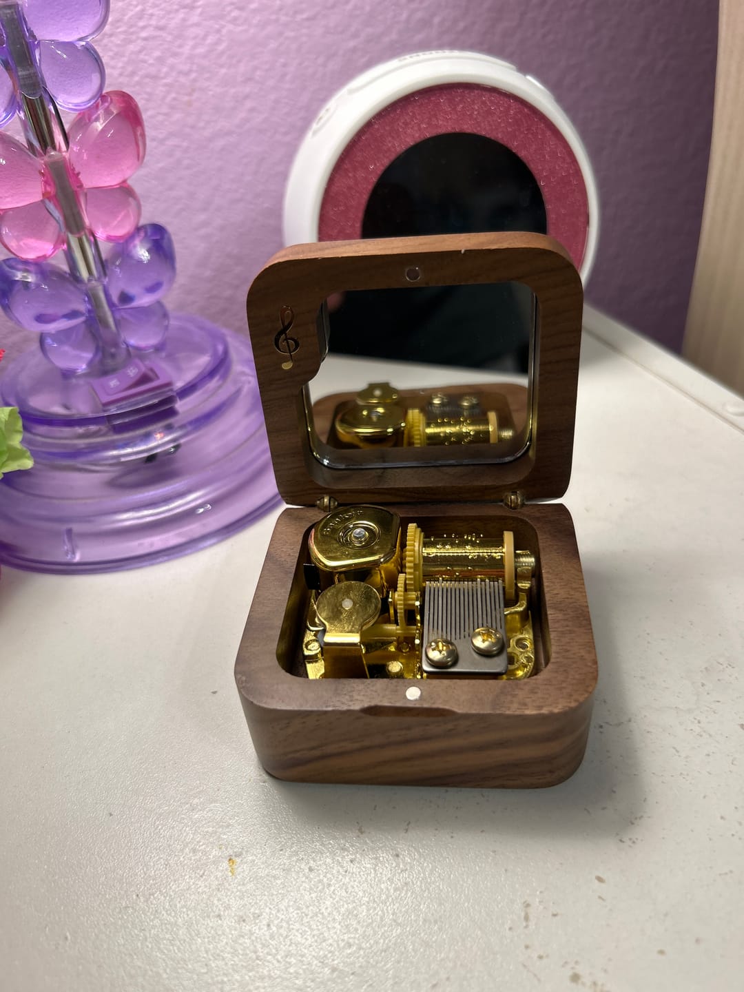 Customer photo review of Mirra - Music Box with Mirror & Stopper