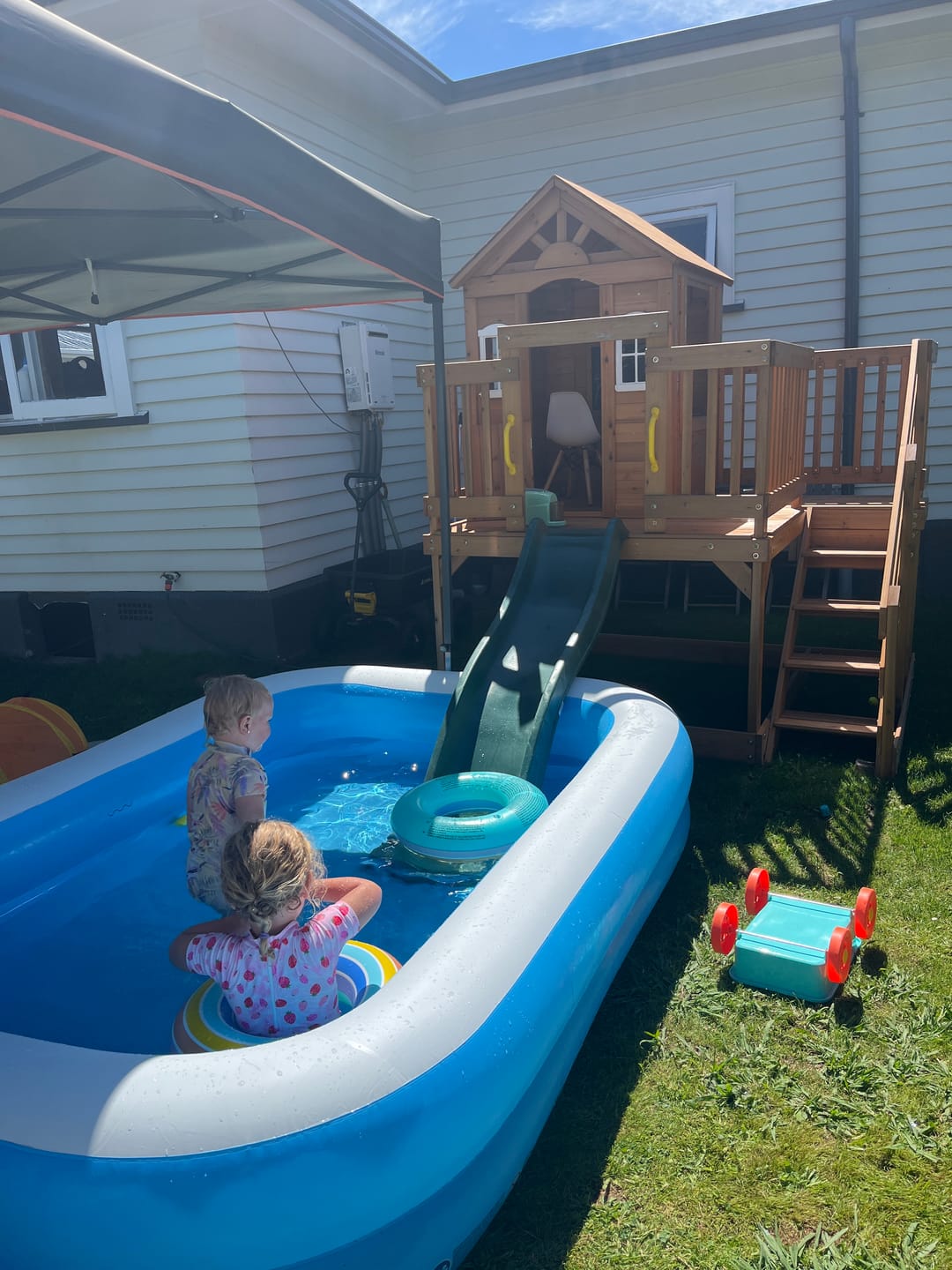 Customer photo review of Lookout Landing Playhouse