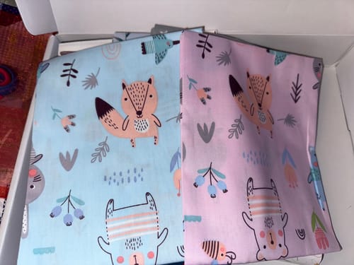 Customer photo review of Mrs Quilty Subscription Box