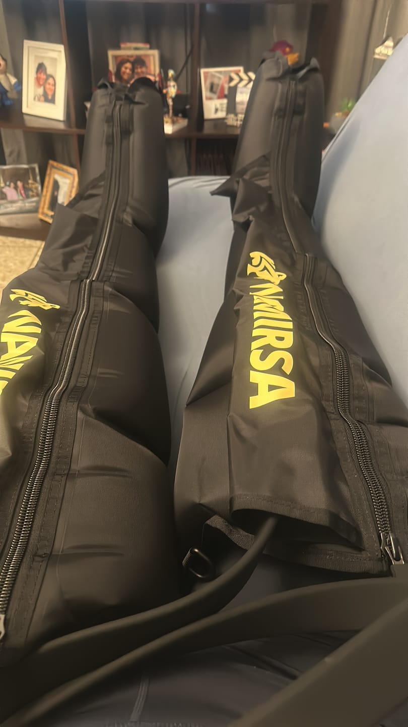 Customer photo review of NAMIRSA PRO AIR COMPRESSION BOOTS