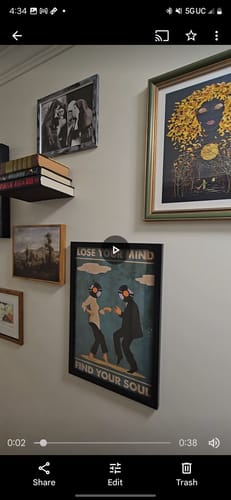 Customer photo review of LA Soul Print