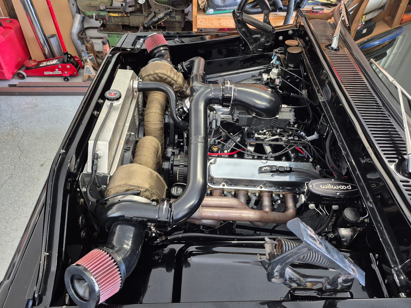 Customer photo review of 10AN Push in Fitting for Factory GM LS Valve cover grommet