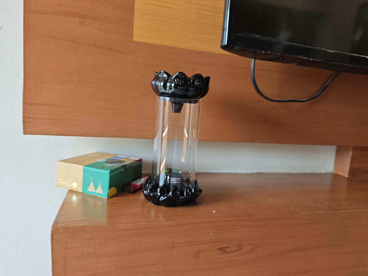 Customer photo review of Shivling Smoke Fountain Incense Holder