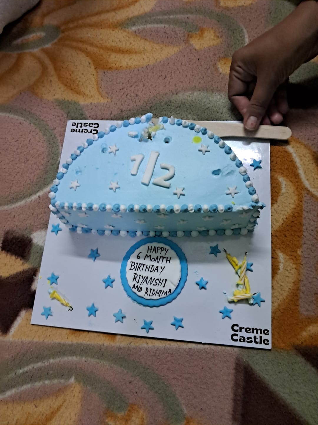 Customer photo review of Halfway there Cake