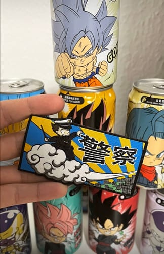 Customer photo review of Polizei Dragon Cloud Textil Patch