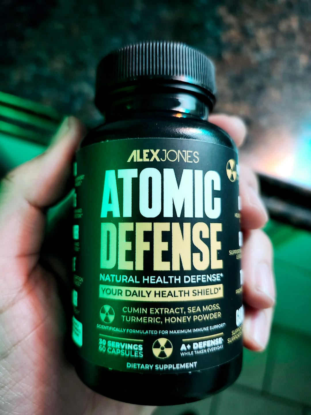 Customer photo review of Atomic Defense - Natural health Defense*