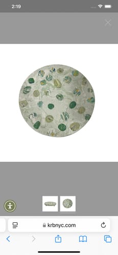 Customer photo review of 15" Round x 2" Deep Silicone Mold For Epoxy Resin