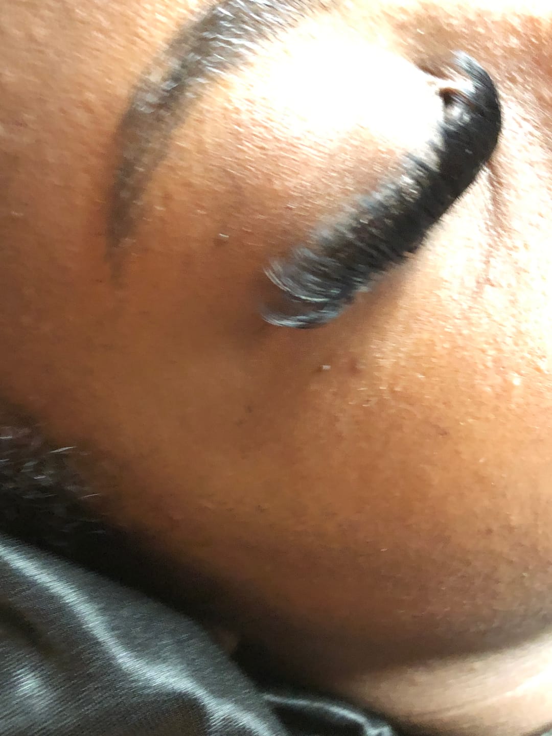 Customer photo review of Cashmere Volume Lash Extensions 0.03mm