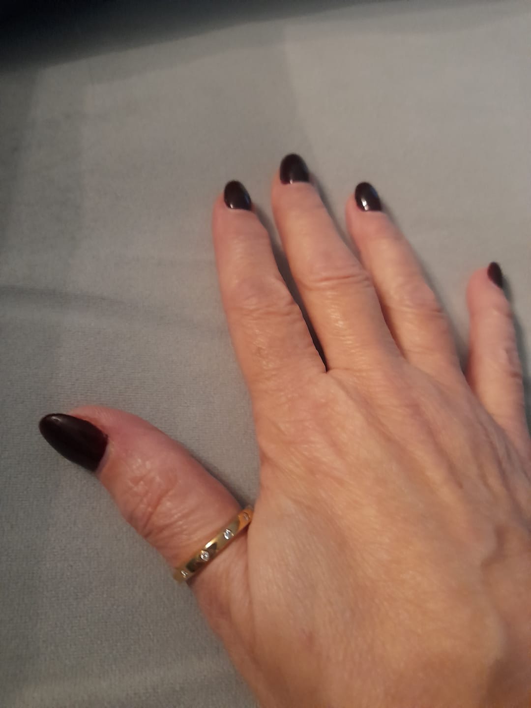 Customer photo review of Versa Lab Grown Diamond Band Ring