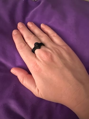 Customer photo review of Silicone Diamond - Pear Collection