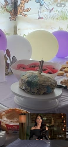 Customer photo review of Pre-cut Classic Winnie the Pooh - Edible Icing Images