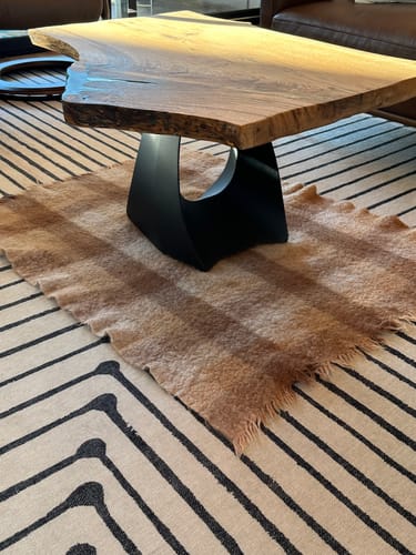 Customer photo review of 121 Tulipe 16" Black Metal Base for Coffee Table
