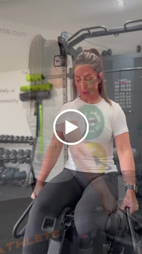 Customer video review of Leg Developer Attachment