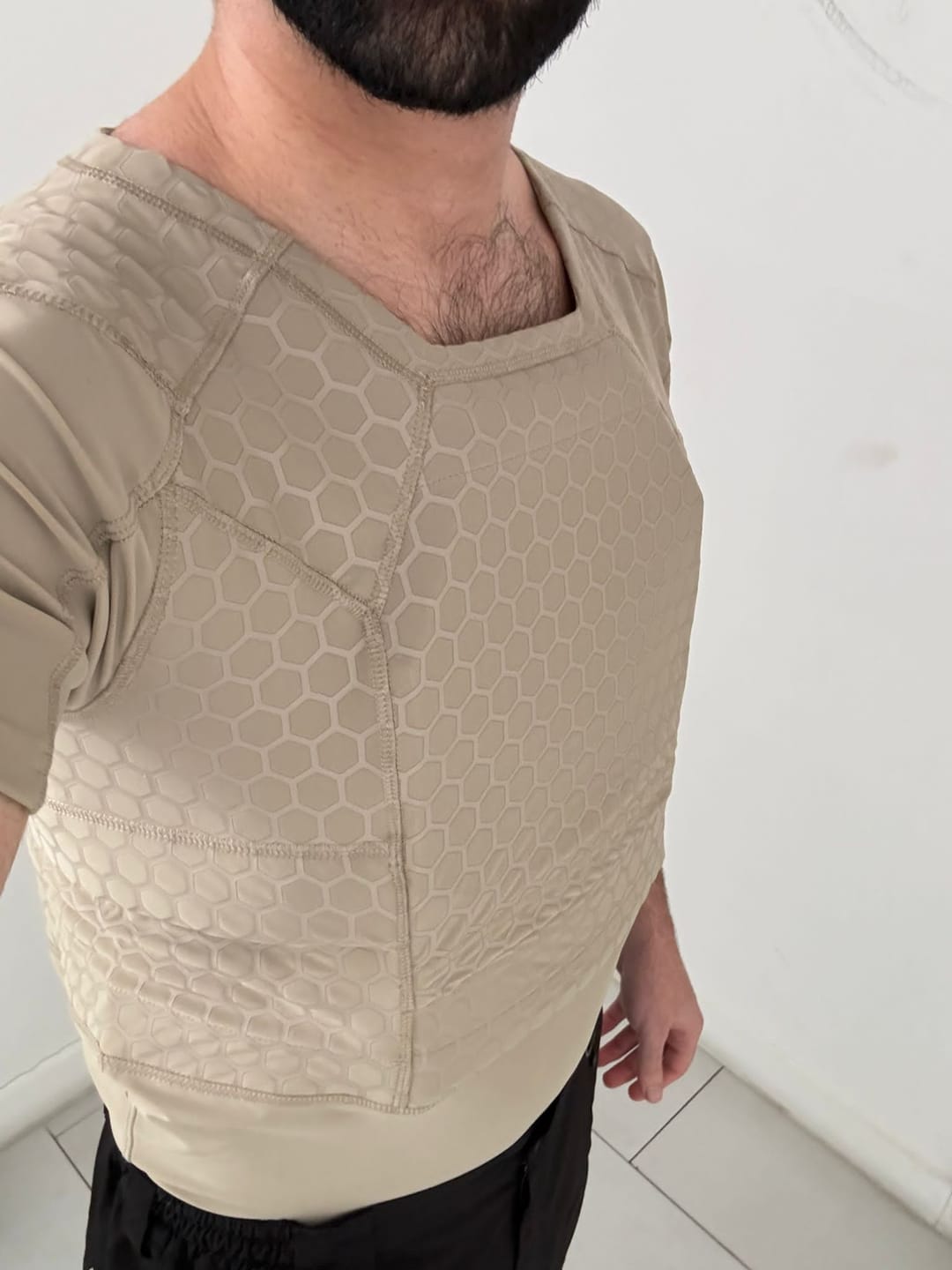 Customer photo review of RTS Tactical Commander Level II (HG1) Body Armor Compression Shirt