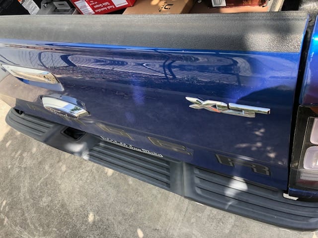Customer photo review of TAILGATE GUARD CAP PROTECTOR COVER FOR FORD RANGER 2012-2020