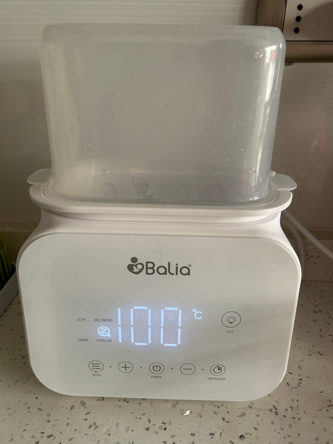 Customer photo review of Calentador de mamaderas 4 en 1