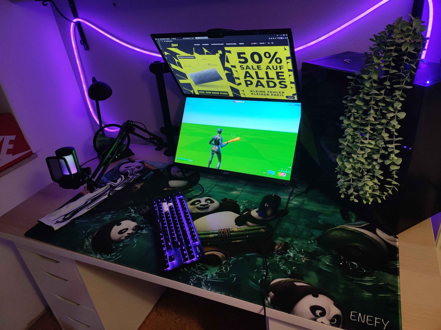 Customer photo review of Customizable Mousepad