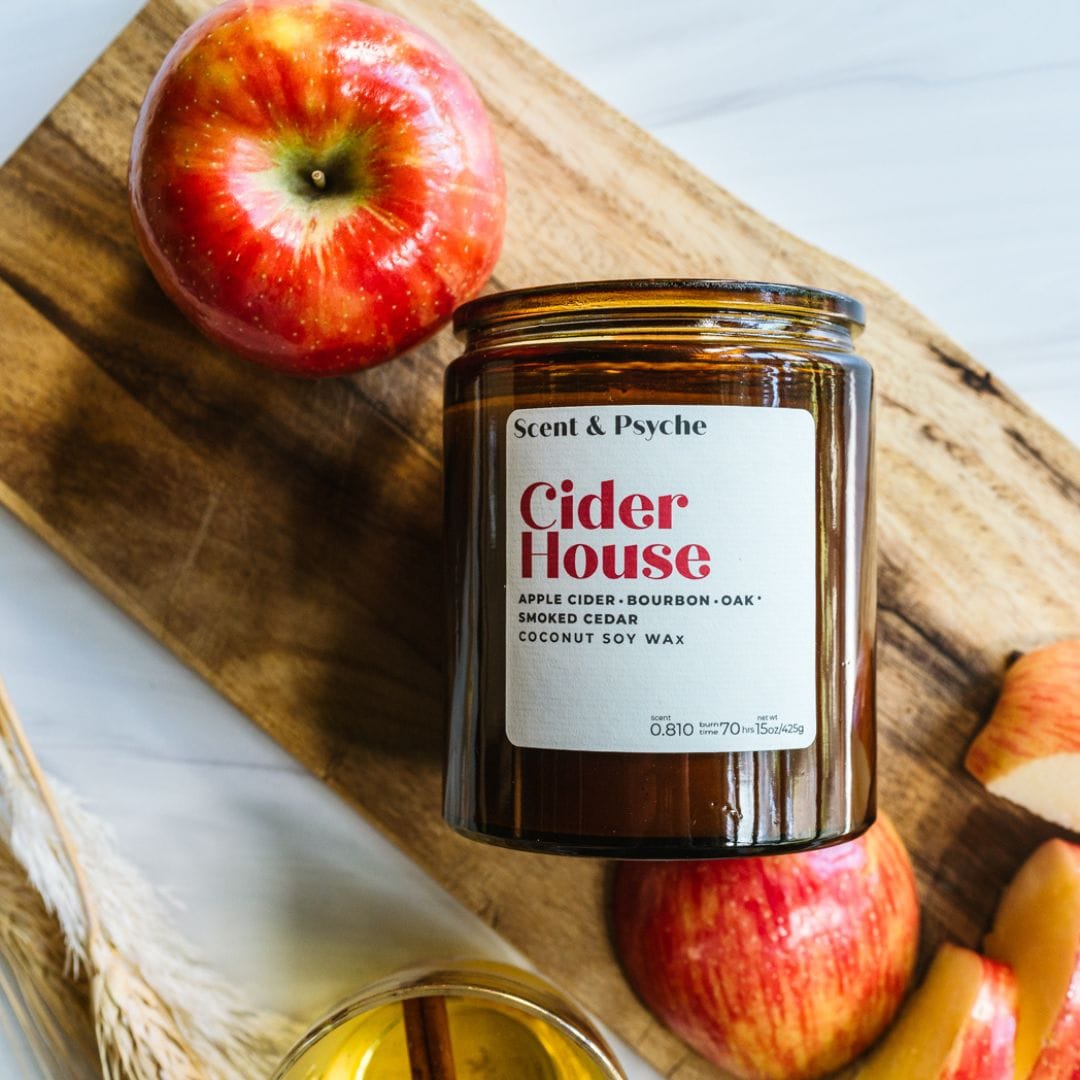 Customer photo review of Cider House - 15oz Amber Jar