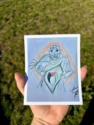 Customer photo review of 4x5 Giclee Fine Art Prints