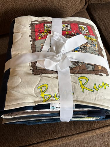 Customer photo review of Premium T-Shirt Quilts