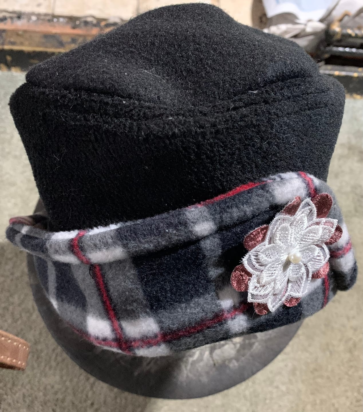 Customer photo review of Printed Fleece/Sweatshirt Remnants
