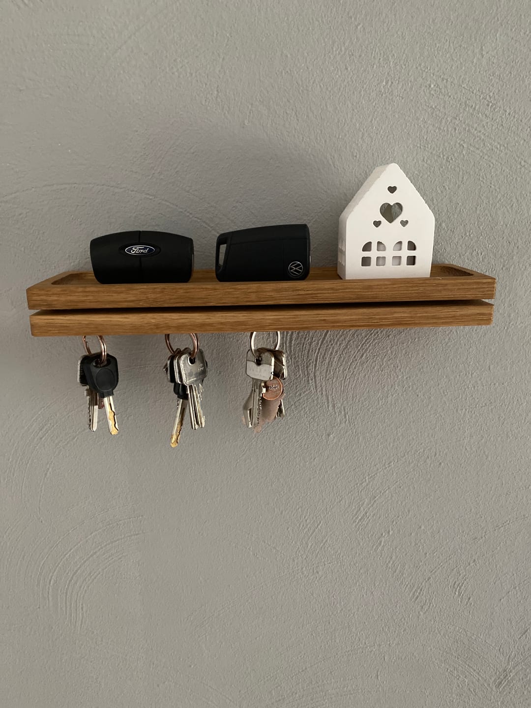 Customer photo review of Schlüsselbrett TALEA aus Holz