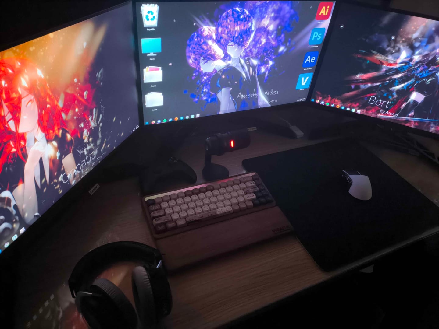 Customer photo review of Lamzu Maya X Wireless Mouse