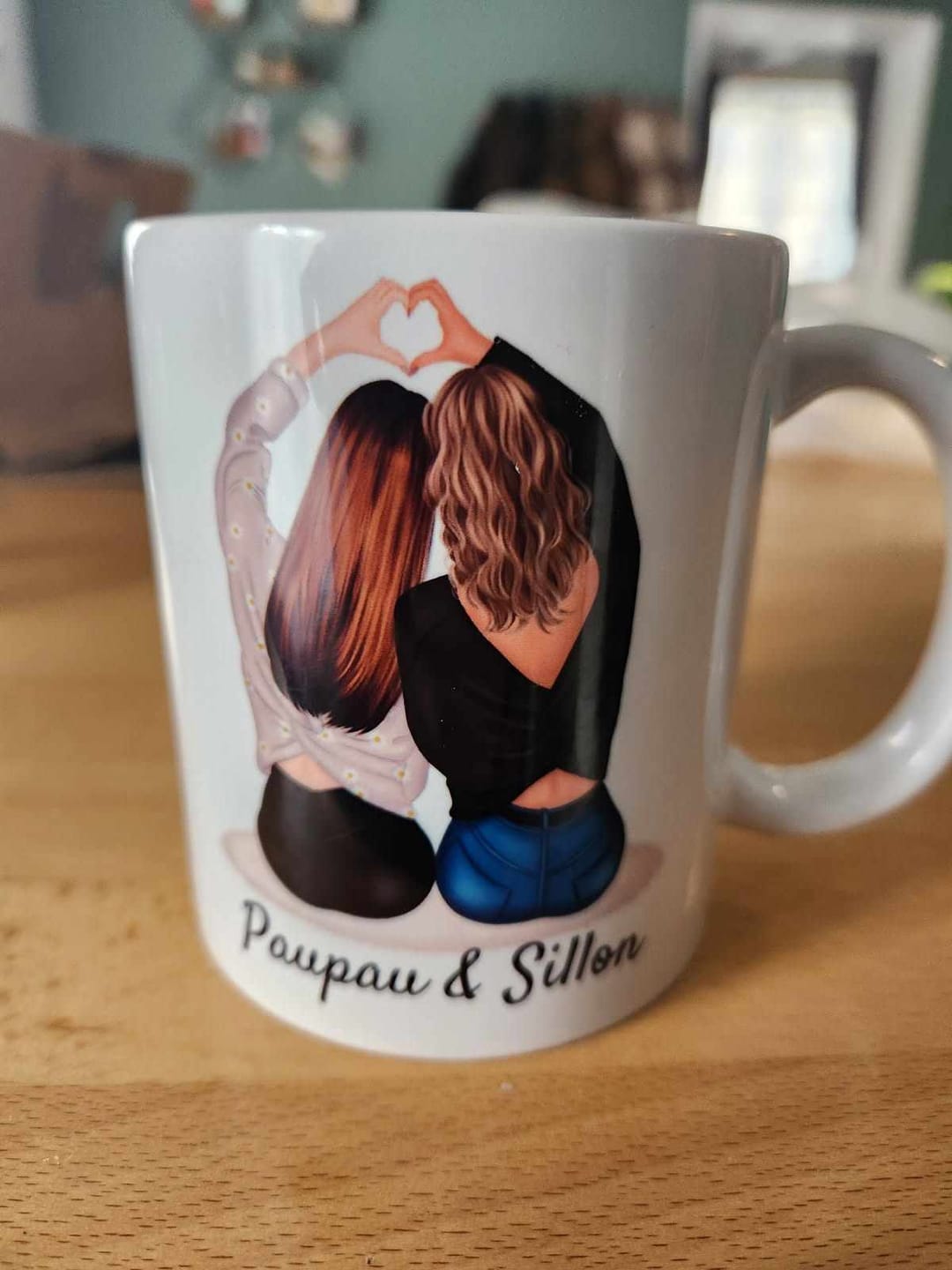 Customer photo review of Mug Personnalisé - Meilleures Amies